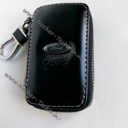 Ключниця Ford з логотипом, шкіряний чохол для ключа авто