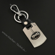 Авто брелок BYD на ключі авто, сталевий з логотипом