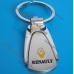 Автомобільний брелок Рено (RENAULT) на ключі авто, овальний, оригінал