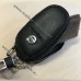Ключниця для брелка сигналізації з логотипом Вольво (Volvo), овальна, кожа