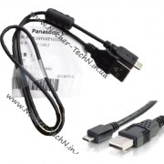 Кабель USB Panasonic K1HY04YY0106 для фотоапарата DMC-G85, GX85, LX15