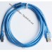 Кабель mini USB на USB 3 метри для фотоапарата Canon, Nikon, Sony, Olympus (5-пін, преміум)