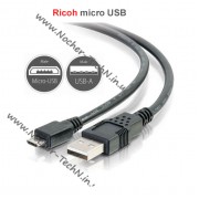 Кабель microUSB I-USB157 (USB152) для фотоапарата Ricoh HZ15, G800, WG-30, WG-M1