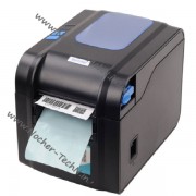 Принтер етикеток, наклейок Xprinter XP-370B чековий термопринтер з підтримкою QR та 1D коду