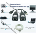 USB подовжувач по RJ45 кручений парою до 50м, перехідники для подовження